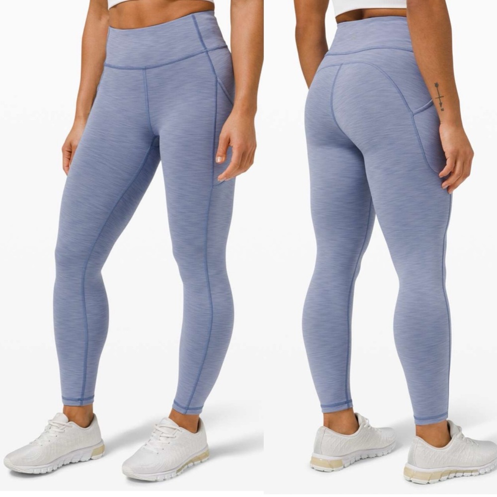 Lululemon Invigorate High-Rise Tight 25"
Heathered Water Drop